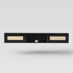 Modern Boho Floating TV Stand For TVs Up To 65" With Rattan Doors - Saracina Home 26 Modern Boho Floating TV Stand For TVs Up To 65" With Rattan Doors - Saracina Home -Saracina Home Deals Store GUEST 5c5da2f8 f207 45f0 8aa1 950d825c82f9