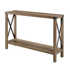 Sophie Rustic Industrial X Frame Entry Table - Saracina Home -Saracina Home Deals Store GUEST 6004cebb 134c 4f3e a552 7a10428fe1f3