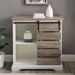 Tertia Modern Transitional Accent Cabinet With Sliding Plank Door - Saracina Home 15 Tertia Modern Transitional Accent Cabinet With Sliding Plank Door - Saracina Home -Saracina Home Deals Store GUEST 60839e3e 938c 4f37 a473 54180beeabf7