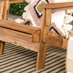 Genovia Transitional Acacia Wood Outdoor Adirondack Chair - Saracina Home 22 Genovia Transitional Acacia Wood Outdoor Adirondack Chair - Saracina Home -Saracina Home Deals Store GUEST 60d413d6 0ef4 4722 84c8 62681699e910