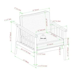 5pc Modern Boho Outdoor Eucalyptus Spindle Chat Set - Saracina Home -Saracina Home Deals Store GUEST 67fb8d67 9433 4ba7 9c37 a5cdd01a13e8 1