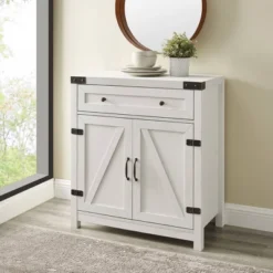 Clarabelle Rustic Farmhouse Barn Door Accent Cabinet - Saracina Home -Saracina Home Deals Store GUEST 6c103768 a54e 40a3 9506 75e3ec77e2f5