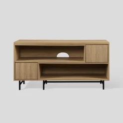 Modern Reeded Door Extendable TV Stand For TVs Up To 50" - Saracina Home -Saracina Home Deals Store GUEST 6d7879d0 a593 4cbd b17a 3d820695e001