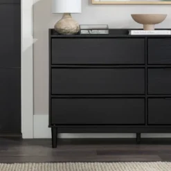 Mid-Century Modern Solid Wood 6 Drawer Double Dresser - Saracina Home 27 Mid-Century Modern Solid Wood 6 Drawer Double Dresser - Saracina Home -Saracina Home Deals Store GUEST 6e54a525 852f 4e93 8d57 0eae630fa901