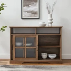 Leopold Window Pane Sliding Door Sideboard - Saracina Home -Saracina Home Deals Store GUEST 716be1db 5509 432e bfac 79ddbf67f8f6