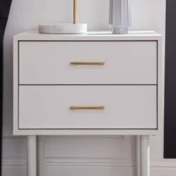 Ora Mid-Century Modern 2 Drawer Nightstand - Saracina Home 22 Ora Mid-Century Modern 2 Drawer Nightstand - Saracina Home -Saracina Home Deals Store GUEST 732a6660 8dc6 4ccc b6c1 6b4b58a093cf