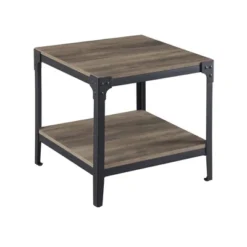 Set Of 2 Benny Urban Industrial Angle Iron Side Tables - Saracina Home -Saracina Home Deals Store GUEST 76f809fb 6a41 4b42 b57c 7bb87a213789