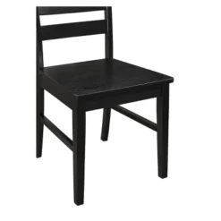 Set Of 2 Wood Ladder Back Dining Chair Black - Saracina Home -Saracina Home Deals Store GUEST 7d26960c 2aaa 41f0 b2e5 6eb125d42425