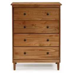 Stiva Classic Mid-Century Modern Vertical 4 Drawer Dresser - Saracina Home 9 Stiva Classic Mid-Century Modern Vertical 4 Drawer Dresser - Saracina Home -Saracina Home Deals Store GUEST 7d52ef34 1e46 4920 a3a1 34d91177eaef