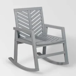 Slatted Chevron Acacia Wood Patio Rocking Chair - Saracina Home 17 Slatted Chevron Acacia Wood Patio Rocking Chair - Saracina Home -Saracina Home Deals Store GUEST 80b89255 6eb1 4299 af6c 3100eed29e4e