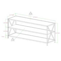 Modern Industrial X Frame Metal And Wood Media Bookshelf - Saracina Home 11 Modern Industrial X Frame Metal And Wood Media Bookshelf - Saracina Home -Saracina Home Deals Store GUEST 8114e89b 4ca1 4593 849f a5bb742b3414