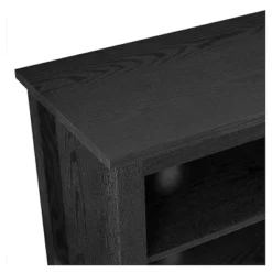 Transitional 6 Cubby Wood Open Storage Wood TV Stand For TVs Up To 80"- Saracina Home -Saracina Home Deals Store GUEST 8558ee0a 9225 42d5 a511 7df8f8dfda97