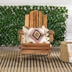 Genovia Transitional Acacia Wood Outdoor Adirondack Chair - Saracina Home 16 Genovia Transitional Acacia Wood Outdoor Adirondack Chair - Saracina Home -Saracina Home Deals Store GUEST 87cd2c5d 9dff 4388 b71b 965f4524eacf