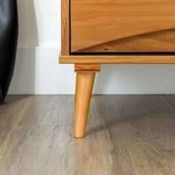 Mid-Century Modern Contoured 5 Drawer Chest Of Drawers - Saracina Home -Saracina Home Deals Store GUEST 88e43b7b ee52 4f3b 8d17 069d4af49b5d