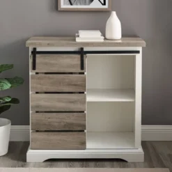 Tertia Modern Transitional Accent Cabinet With Sliding Plank Door - Saracina Home 12 Tertia Modern Transitional Accent Cabinet With Sliding Plank Door - Saracina Home -Saracina Home Deals Store GUEST 895140de 3fff 472f b325 3894959ab1e5