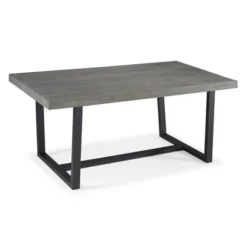 72" Modern Farmhouse Solid Wood Distressed Plank Top Dining Table - Saracina Home -Saracina Home Deals Store GUEST 899fc0b6 94fc 4c87 bc9a 1ee592df1e6c