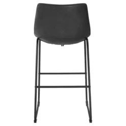 Set Of 2 Laslo Modern Upholstered Faux Leather Barstools - Saracina Home -Saracina Home Deals Store GUEST 8b01837c 9328 480c b086 cbf16464ce9b