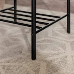 Saybrook Modern Metal And Wood Patio Hexagon Coffee Table - Dark Brown - Saracina Home -Saracina Home Deals Store GUEST 940ebe8b 63fd 4ee7 a052 195a235827c1