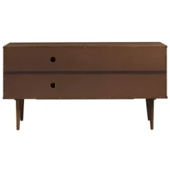 58" Modern Boho Solid Pine Wood Closed Storage Sideboard Brown - Saracina Home -Saracina Home Deals Store GUEST 94aea8d0 a966 4433 879e 6fab8c1e07e3