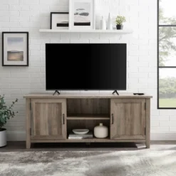 Modern Transitional TV Stand For TVs Up To 65" - Saracina Home -Saracina Home Deals Store GUEST 97268621 6ada 4045 bddc fcac7e01cda6