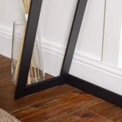 Urban Industrial Entry Table With Wood And Metal Dark Walnut - Saracina Home -Saracina Home Deals Store GUEST 99db12da 9646 4861 be4a c35dc3e76dc7