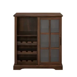 Tavern Modern Transitional Sliding Window Pane Door Bar Cabinet - Saracina Home 14 Tavern Modern Transitional Sliding Window Pane Door Bar Cabinet - Saracina Home -Saracina Home Deals Store GUEST 9b43bc1d 6244 4381 8aae a40702b3f8c5
