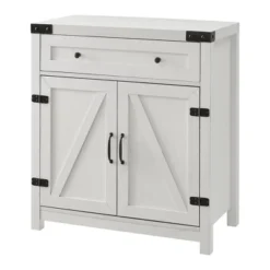 Clarabelle Rustic Farmhouse Barn Door Accent Cabinet - Saracina Home -Saracina Home Deals Store GUEST a1139512 2573 4c30 9eb1 fddd79f160e2
