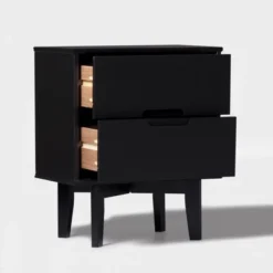 Mid-Century Modern Wood Nightstand - Saracina Home -Saracina Home Deals Store GUEST a49f45e0 1fa8 4d59 a9d4 46994240cbf1