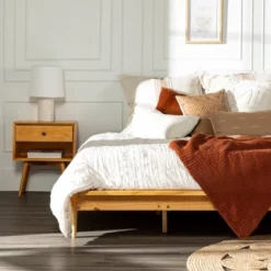 Boho Solid Wood King Platform Bed - Saracina Home -Saracina Home Deals Store GUEST a87d1e46 112b 495e 86d3 8707e0412c81