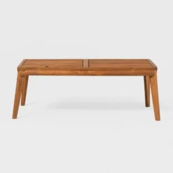 Saracina Home Acacia Mid-Century Modern Rectangle Slatted Patio Coffee Table -Saracina Home Deals Store GUEST ab006353 f4ab 418f 864b 8ef9cc7fc7cd