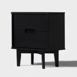 Mid-Century Modern Wood Nightstand - Saracina Home -Saracina Home Deals Store GUEST ac2c7f4e acf2 4034 9a9b 9e38eef4eb3f