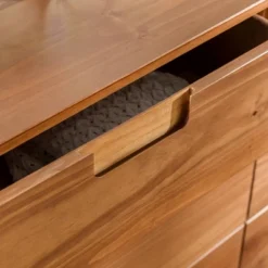 Mid-Century Modern Groove Wood 6 Drawer Dresser - Saracina Home 30 Mid-Century Modern Groove Wood 6 Drawer Dresser - Saracina Home -Saracina Home Deals Store GUEST acae644a 11b4 4991 825d c7f6901a557e