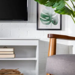 Modern Contemporary Simple Wood Storage Console TV Stand For TVs Up To 65" - Saracina Home 21 Modern Contemporary Simple Wood Storage Console TV Stand For TVs Up To 65" - Saracina Home -Saracina Home Deals Store GUEST ad64cfee 7a09 481a 8eef e63463ab5fc3