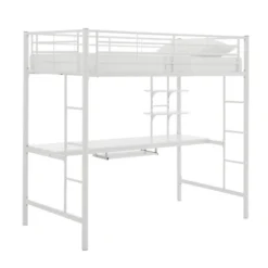 Full Analise Metal Loft Bed With Wood Desk - Saracina Home -Saracina Home Deals Store GUEST adeb3083 0c8b 4fbe ad34 362877d786d6