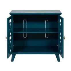 Versatile Fretwork Accent Storage Cabinet Blue - Saracina Home 7 Versatile Fretwork Accent Storage Cabinet Blue - Saracina Home -Saracina Home Deals Store GUEST b1e1ee1a 7f60 4d22 967f 986f85e15291