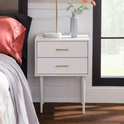 Ora Mid-Century Modern 2 Drawer Nightstand - Saracina Home 23 Ora Mid-Century Modern 2 Drawer Nightstand - Saracina Home -Saracina Home Deals Store GUEST b416543f 73c9 4d30 91d1 9808c1d6f19d
