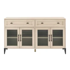 4 Door Reeded Glass Storage Sideboard - Saracina Home 12 4 Door Reeded Glass Storage Sideboard - Saracina Home -Saracina Home Deals Store GUEST b5c8780d e03c 48c8 95d6 0fe3f6586445