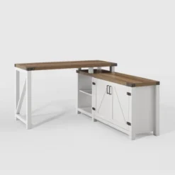 Farmhouse Rustic L Shaped Desk With Storage - Saracina Home 23 Farmhouse Rustic L Shaped Desk With Storage - Saracina Home -Saracina Home Deals Store GUEST b641fa45 0ce5 4ec0 adaf 9f93f08a4e31