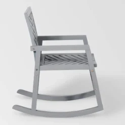 Slatted Chevron Acacia Wood Patio Rocking Chair - Saracina Home 12 Slatted Chevron Acacia Wood Patio Rocking Chair - Saracina Home -Saracina Home Deals Store GUEST b7b893eb ad3c 4c88 b8b9 82130cfbfc97