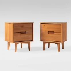 Mid-Century Modern Wood Nightstand - Saracina Home -Saracina Home Deals Store GUEST ba155c5a 2d30 4a7d a041 aa93a2472c72