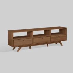 Mid-Century Modern Low TV Stand With Storage For TVs Up To 80" - Saracina Home -Saracina Home Deals Store GUEST bb540ce3 cff8 40a5 ab38 e4d1c4ee1e31