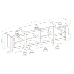 Leveled Classic Tiered Top TV Stand For TVs Up To 50" - Saracina Home 12 Leveled Classic Tiered Top TV Stand For TVs Up To 50" - Saracina Home -Saracina Home Deals Store GUEST bbf40424 a6f5 4ffe a112 9c0d62c6ecf7
