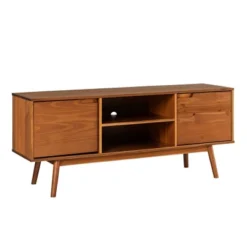 Solid Wood Mid-Century Modern TV Stand For TVs Up To 65" - Saracina Home 28 Solid Wood Mid-Century Modern TV Stand For TVs Up To 65" - Saracina Home -Saracina Home Deals Store GUEST bcf10612 ab1c 44cb 835f 7b34eadc967d