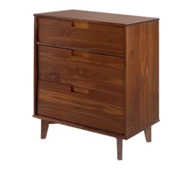 Mid-Century Modern Wood 3 Drawer Dresser - Saracina Home -Saracina Home Deals Store GUEST be6f0fe3 dfe4 4f88 9be5 36b84702fe9c