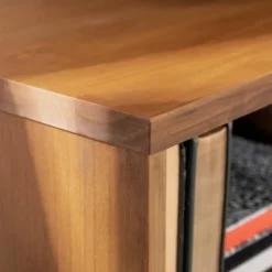 Cara Mid-Century Modern 3 Drawer TV Stand For TVs Up To 65" - Saracina Home -Saracina Home Deals Store GUEST c0771c8f 1199 4b9d aa3f 8f005f897cbe