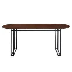 71" Phyllis Modern Drop Leaf Dining Table Walnut - Saracina Home -Saracina Home Deals Store GUEST c1a3f38c f2d2 470d ba9e b5f48f56cd10