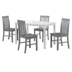5pc Modern Two-Toned Kitchen Dining Set - Saracina Home 19 5pc Modern Two-Toned Kitchen Dining Set - Saracina Home -Saracina Home Deals Store GUEST c1ed1eed 1e08 4e0e b6dd a1dfd0451908