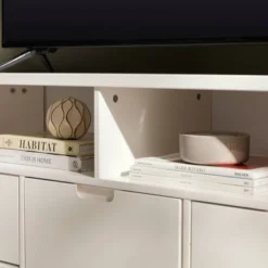 Cara Mid-Century Modern 3 Drawer Corner TV Stand For TVs Up To 58" - Saracina Home -Saracina Home Deals Store GUEST c84185b3 2218 44f2 8f9f 46919812d8aa