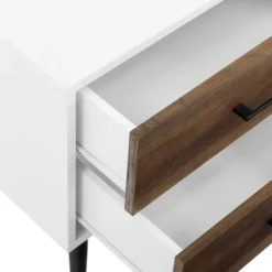 Ora Mid-Century Modern 2 Drawer Nightstand - Saracina Home 18 Ora Mid-Century Modern 2 Drawer Nightstand - Saracina Home -Saracina Home Deals Store GUEST cef03d18 cc6d 4317 acdc f986498c73dc