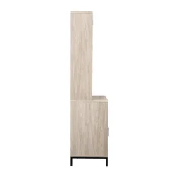64.12" Orin Modern 2 Door Bookshelf Hutch - Saracina Home -Saracina Home Deals Store GUEST d0dc608a ef80 4ec9 9a37 4650787193f3
